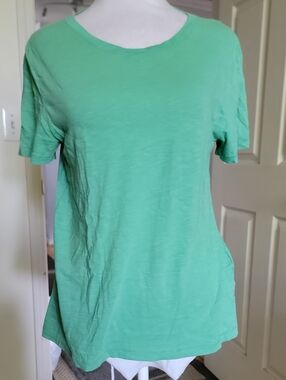 J Crew Reimagined Classic Women’s Short Sleeve Tee - Green